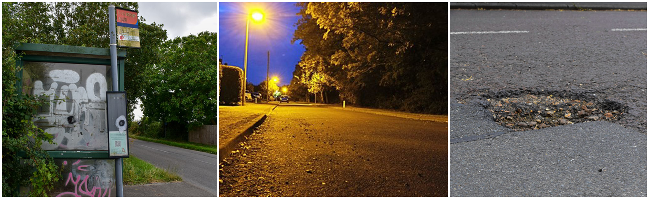 Report it page banner