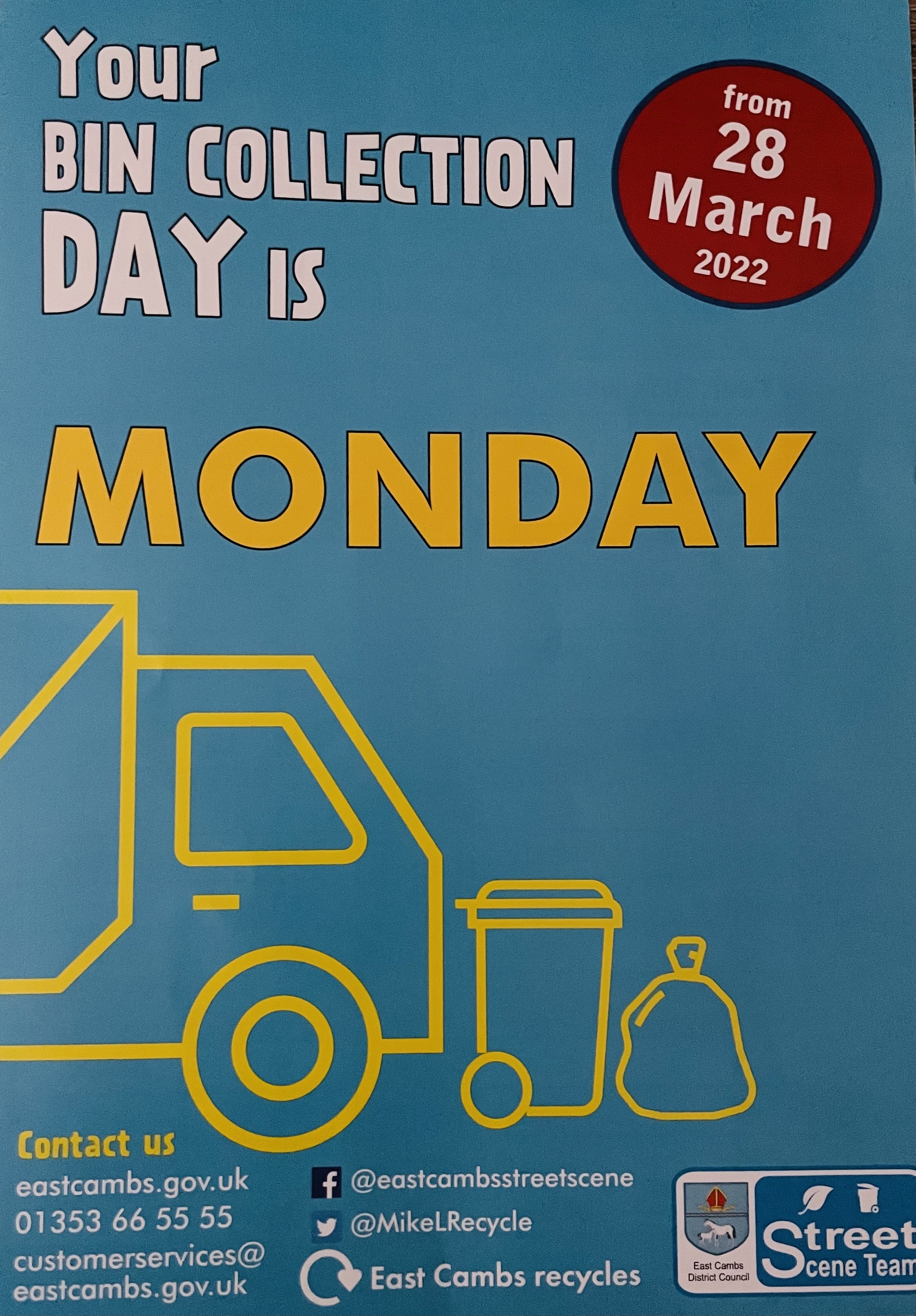 Bin Day Monday