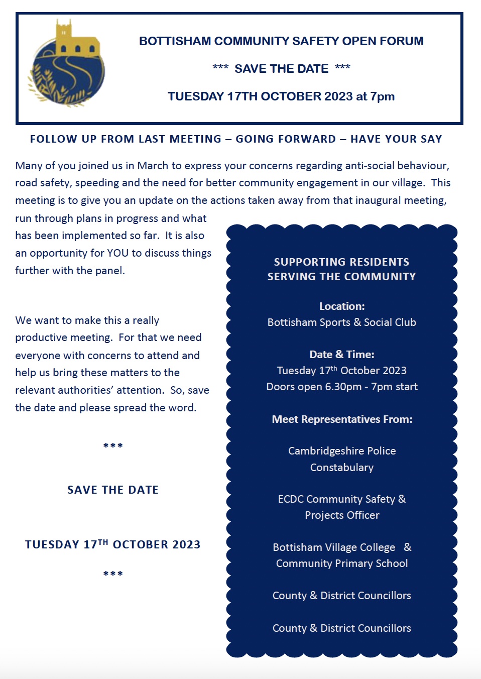 Community Open Forum 23